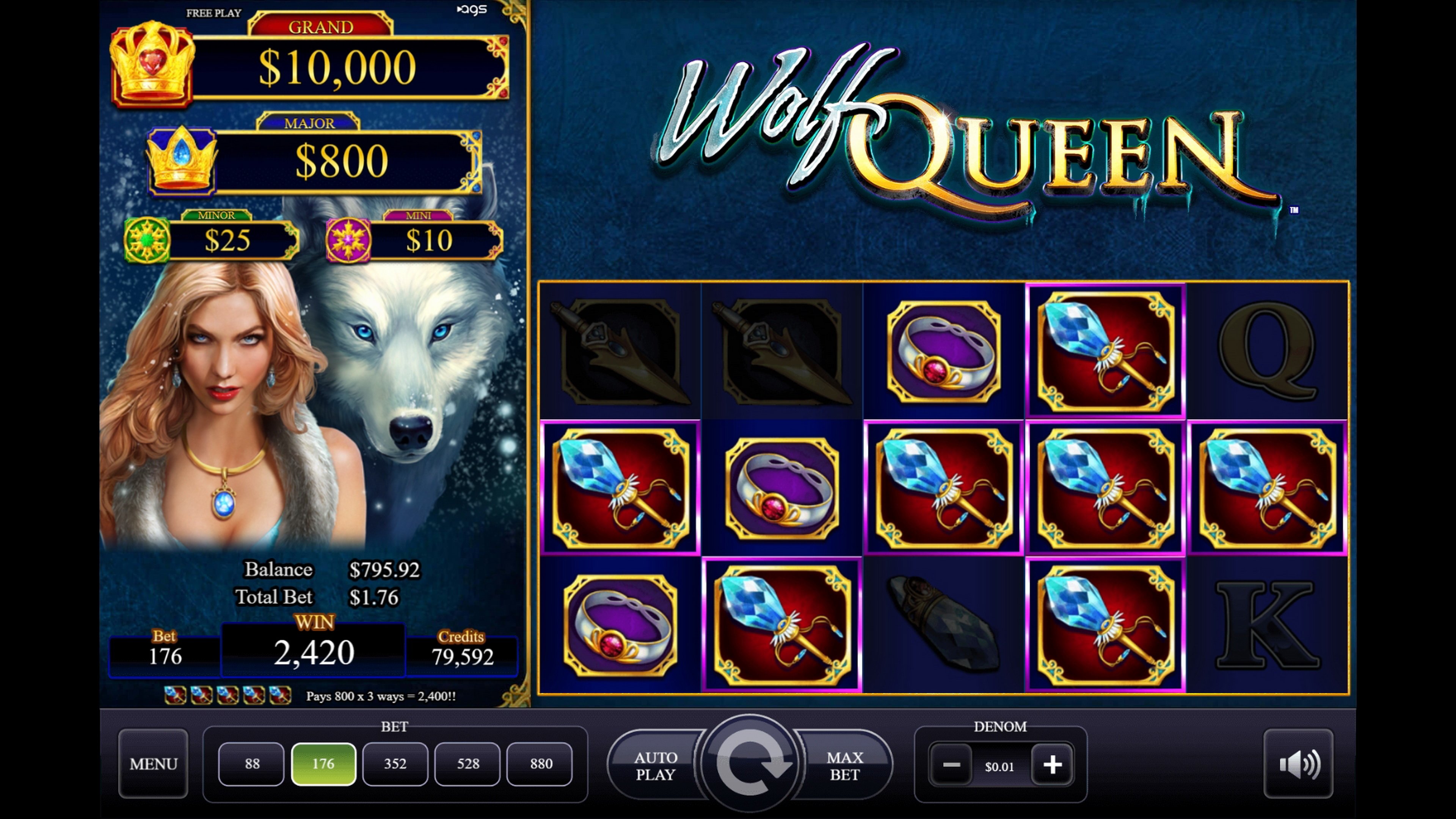 banner Wolf Queen